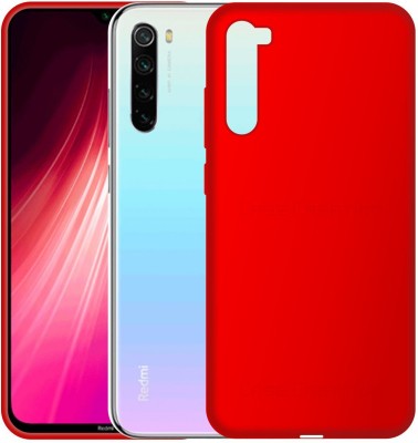 CASE CREATION Back Cover for New Xiaomi Redmi Note 8 Pro (2019) Soft Back Case Fashion Velvet Cover(Red, Grip Case, Pack of: 1)