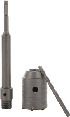 Digital Craft 50mm Air Conditioner Punch Reamer SDS Plus Shank Hole Saw Cutter Concrete Cement Stone Wall Hollow Drill Bit with Wrench New
