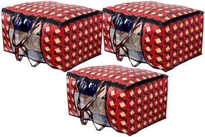 The Furnishing Tree Frieze Pattern Blanket/Quilt Bag TFTBK56_S3Combo(Brown)
