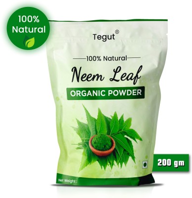 Tegut Neem Leaf Powder (2 in 1 Uses) for Face Mask/Hair removal (Skin Care)200g (Pack of 1)(200 g)