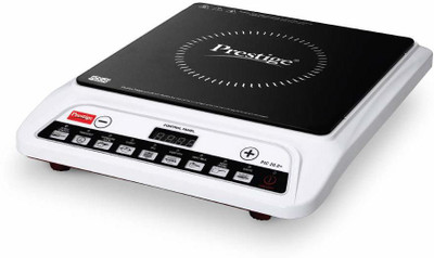 Prestige PIC-20 High Quality Induction Cooktop (White, Black, Push Button)