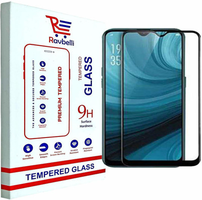 RAVBELLI Edge To Edge Tempered Glass for Vivo Y11, Vivo Y12, Vivo Y15, Vivo Y17(Pack of 1)