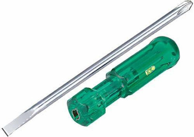 IKIS 2 in 1 Multipurpose Combination Screwdriver Slotted Reversible Blade Combination Screwdriver(Pack of 1)