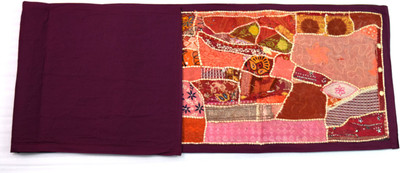 Global Art Traders Multicolor 199 cm Table Runner(Cotton)