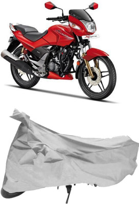 AutoKick Two Wheeler Cover for Honda(CBZ Extreme, Silver)