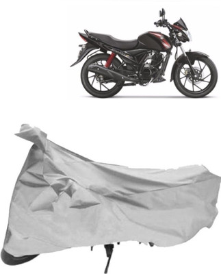 AutoKick Two Wheeler Cover for Suzuki(Sling Shot Plus, Silver)