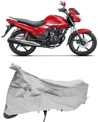 AutoKick Two Wheeler Cover for Hero(Achiever, Silver)
