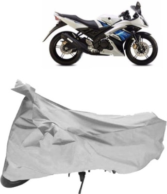 AutoKick Two Wheeler Cover for Yamaha(YZF R15 S, Silver)