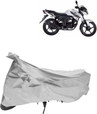 AutoKick Two Wheeler Cover for Yamaha(SZ-S, Silver)