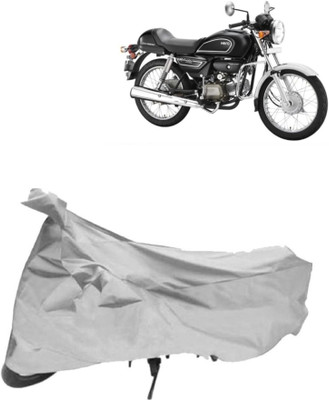 AutoKick Two Wheeler Cover for Hero(Splendor Pro Classic, Silver)