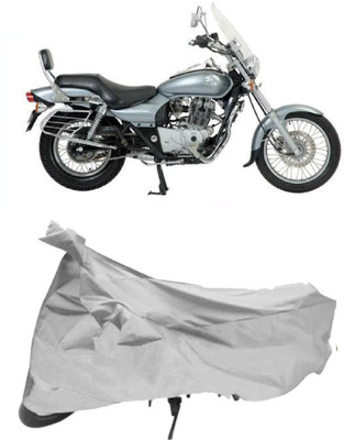 AutoKick Two Wheeler Cover for Bajaj(Avenger 220 DTS-i, Silver)