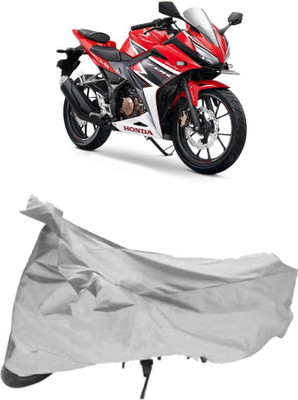 AutoKick Two Wheeler Cover for Honda(CBR 150R, Silver)