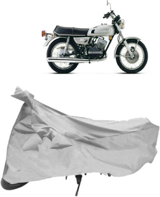AutoKick Two Wheeler Cover for Yamaha(RD 350, Silver)