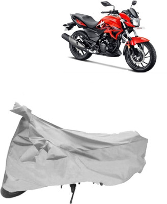 AutoKick Two Wheeler Cover for Hero(Xtreme, Silver)
