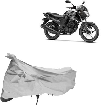 AutoKick Two Wheeler Cover for Yamaha(SZ R, Silver)