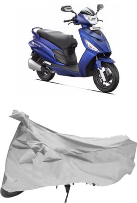 AutoKick Two Wheeler Cover for Hero(Maestro, Silver)