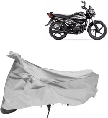 AutoKick Two Wheeler Cover for Hero(Splendor NXG, Silver)