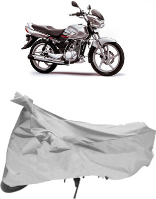 AutoKick Two Wheeler Cover for Suzuki(Zeus, Silver)