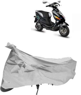 AutoKick Two Wheeler Cover for Hero(Electric Cruz, Silver)