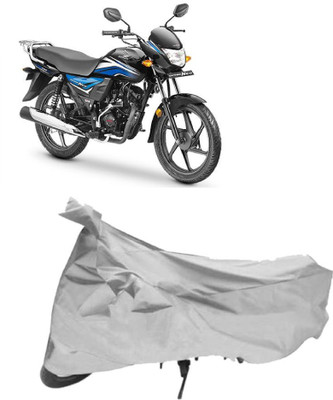 AutoKick Two Wheeler Cover for Honda(Dream Neo, Silver)