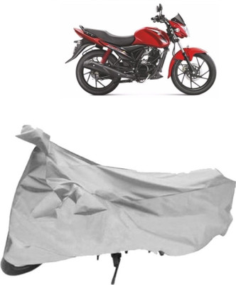 AutoKick Two Wheeler Cover for Suzuki(Sling Shot, Silver)