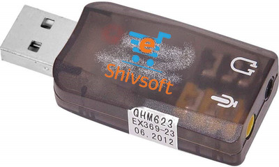 Shivsoft Qhm 623 Sound Card(Brown)