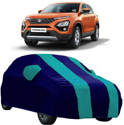 AutoKick Car Cover For Tata Harrier (With Mirror Pockets)(Multicolor)
