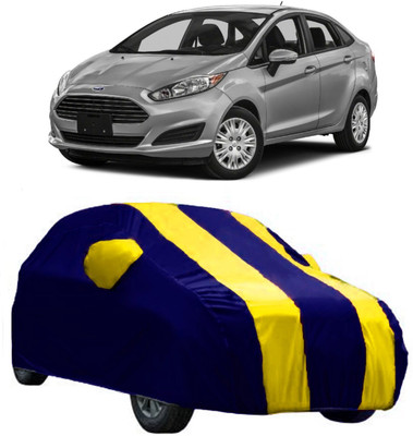 AutoKick Car Cover For Ford Fiesta (With Mirror Pockets)(Yellow)