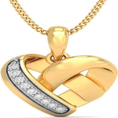 SMBros PENDANT FOR WOMEN, MEN, GIRLS & BOYS Gold-plated Cubic Zirconia Metal Pendant