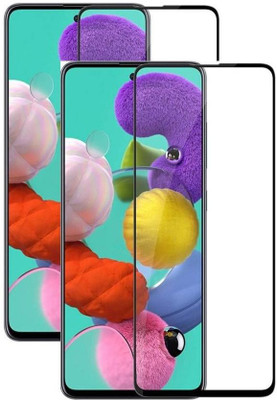 Fovtyline Edge To Edge Tempered Glass for Xiaomi Redmi Note 9 Pro, Xiaomi Redmi Note 9 Pro Max(Pack of 2)