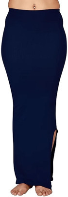 PKYC AM-NavyBlueSH Lycra Blend Petticoat(Free)