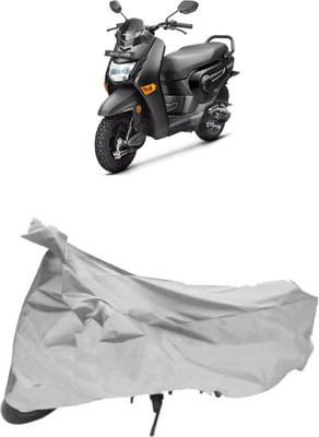 AutoKick Two Wheeler Cover for Bajaj(DTS-i, Silver)
