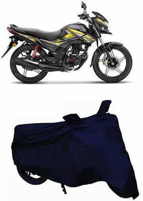 AASHTIK MART Two Wheeler Cover for Honda(CB Shine SP, Blue)