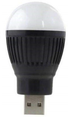 Wifton UB - 35 - Bulb Shaped USB Led Bulb Light Mini XII-166-EDF - 35 - Bulb Shaped USB Led Bulb Light Mini Led Light(Black)