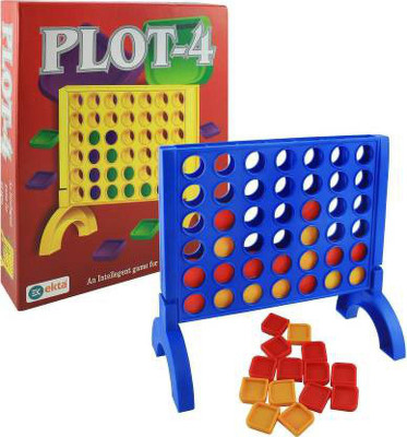 Ekta Toys plot 4 board game Party & Fun Board Game