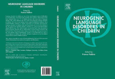 Neurogenic Language Disorders in Children(English, Hardcover, Fabbro Franco)
