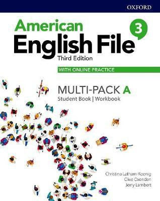 American English File: Level 3: Student Book/Workbook Multi-Pack A with Online Practice(English, Mixed media product, Latham-Koenig Christina)