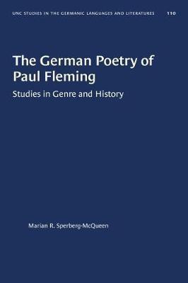 The German Poetry of Paul Fleming(English, Paperback, Sperberg-McQueen Marian R.)