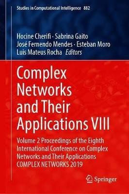 Complex Networks and Their Applications VIII(English, Hardcover, unknown)
