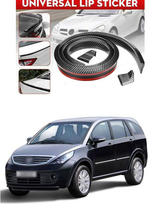 XZRTZ Plastic Car Bumper Guard(Black, Pack of 1, Tata, Aria)