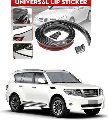 XZRTZ Plastic Car Bumper Guard(Black, Pack of 1, Nissan, Patrol)