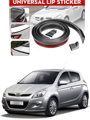 XZRTZ Plastic Car Bumper Guard(Black, Pack of 1, Hyundai, i20)