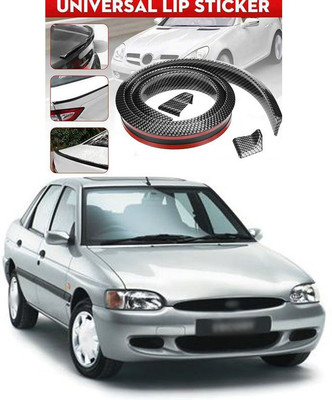 XZRTZ Plastic Car Bumper Guard(Black, Pack of 1, Ford, Escort)