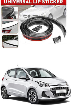 XZRTZ Plastic Car Bumper Guard(Black, Pack of 1, Hyundai, i10)