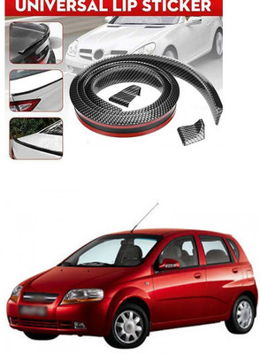 XZRTZ Plastic Car Bumper Guard(Black, Pack of 1, Chevrolet, Captiva)