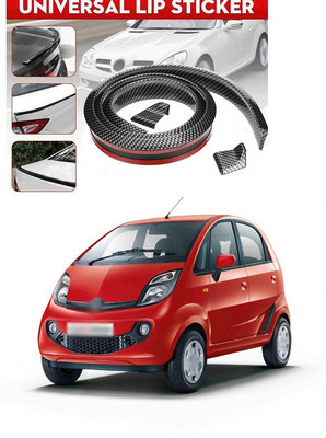 XZRTZ Plastic Car Bumper Guard(Black, Pack of 1, Tata, Aria)