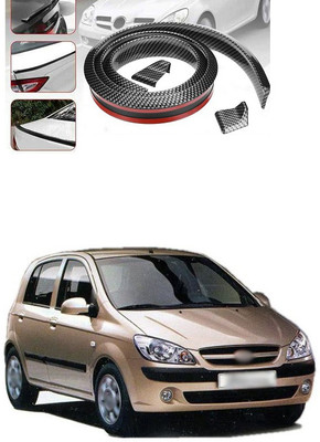 XZRTZ Plastic Car Bumper Guard(Black, Pack of 1, Hyundai, Getz)