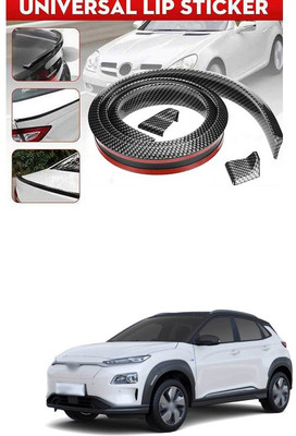 XZRTZ Plastic Car Bumper Guard(Black, Pack of 1, Hyundai, i10)
