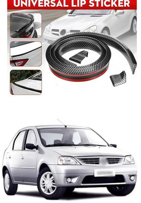 XZRTZ Plastic Car Bumper Guard(Black, Pack of 1, Mahindra, Logan)