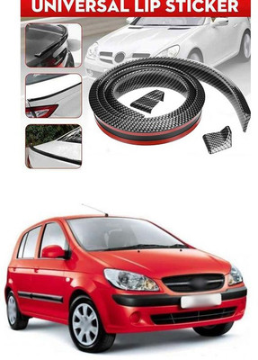 XZRTZ Plastic Car Bumper Guard(Black, Pack of 1, Hyundai, Getz)